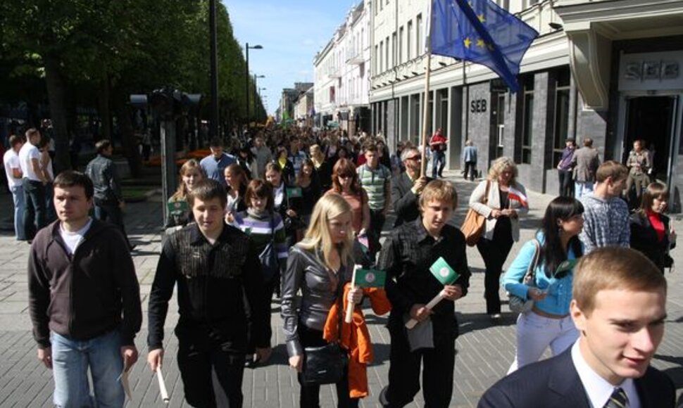 Studentų dienos renginiai nuvilnys per visas Kaune esančias auk&scaron;tąsias mokyklas. 