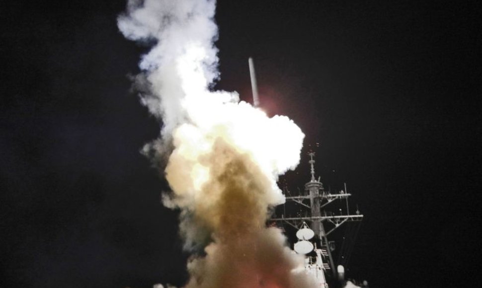 JAV pajėgos atakavo Libijos laivus.