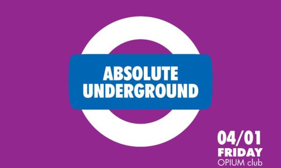 „Opium“ veža „Absolut Underground“ stotelės link.