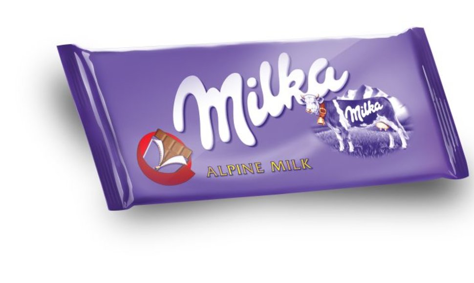 Nepamirštamo švelnumo šokoladas „Milka“