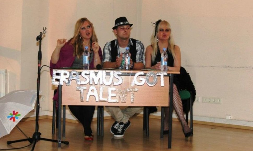 Neeilinis talentų šou – Erasmus Got Talent.