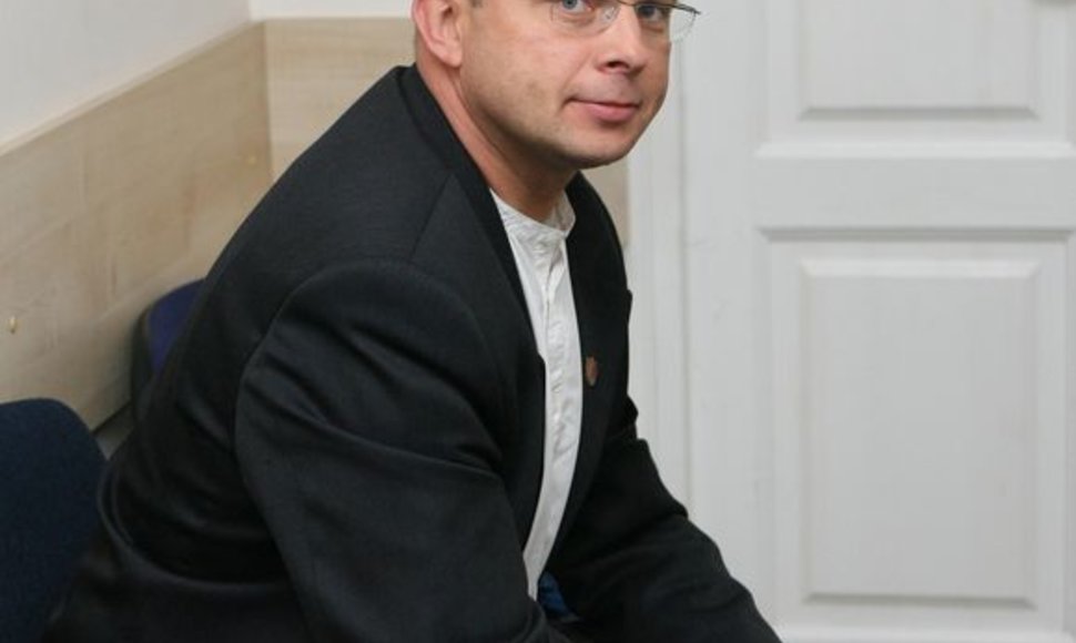 Žemaičių partijos pirmininkas Egidijus Skarbalius