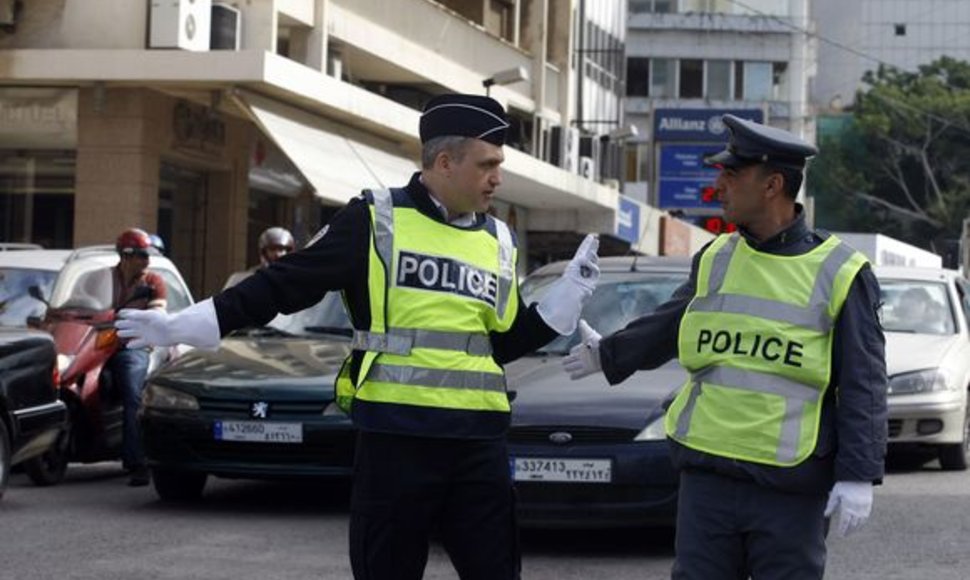Prancūzijos policininkai