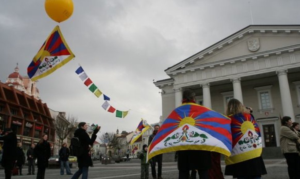 Tibeto vėliavos