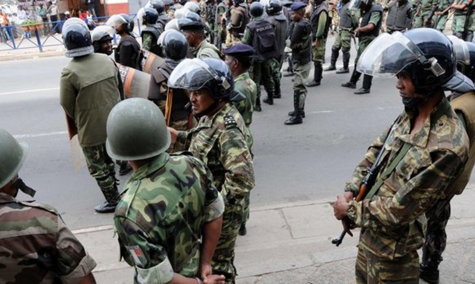 Madagaskaro kariai ir policininkai