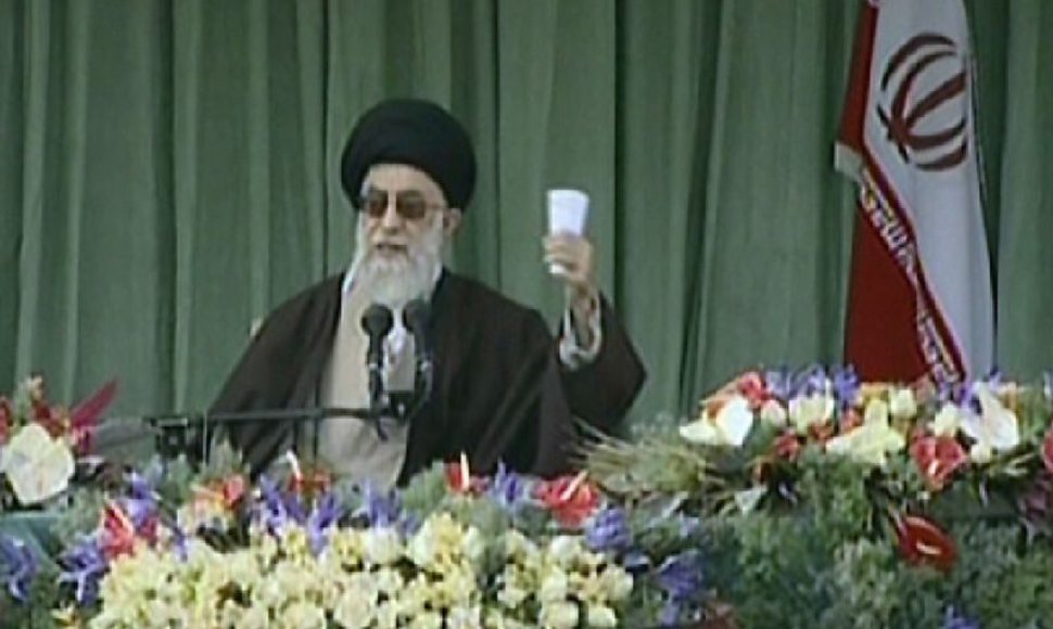 Irano vyriausiasis dvasinis vadovas ajatola Ali Khamenei