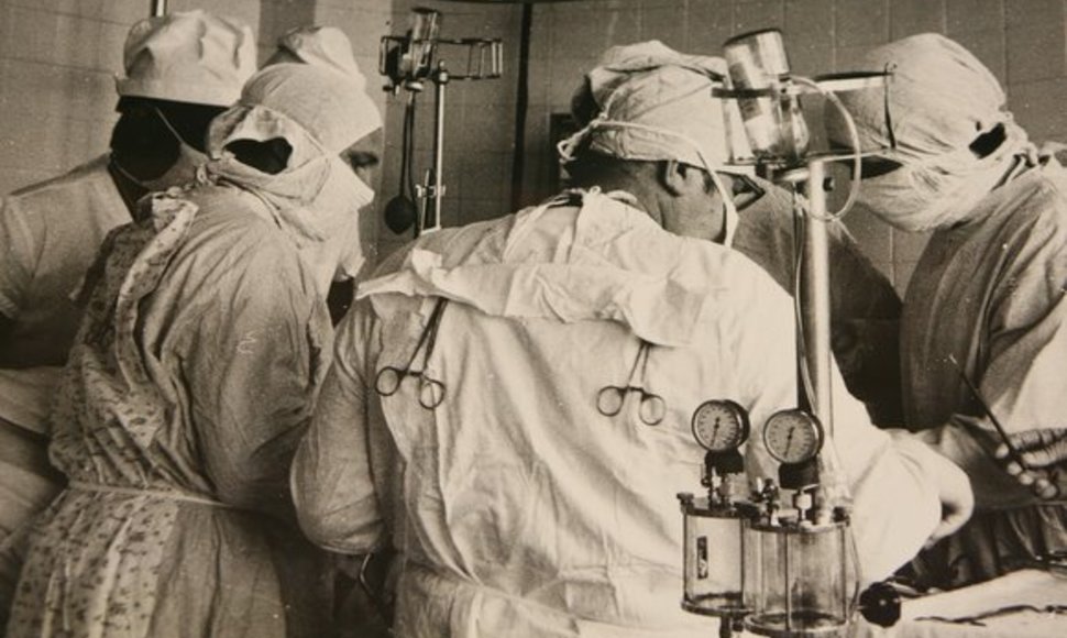 Pirmoji atvira širdies operacija Lietuvoje buvo atlikta 1964-aisiais.