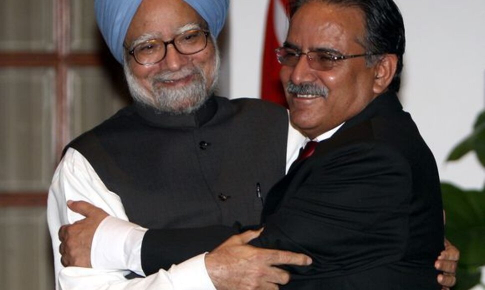 Pakistano prezidentas Asif Ali Zardari ir Indijos ministras pirmininkas Manmohanas Singhas