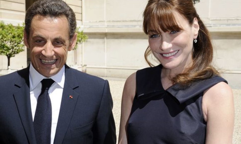 Nicolas ir Carla Sarkozy