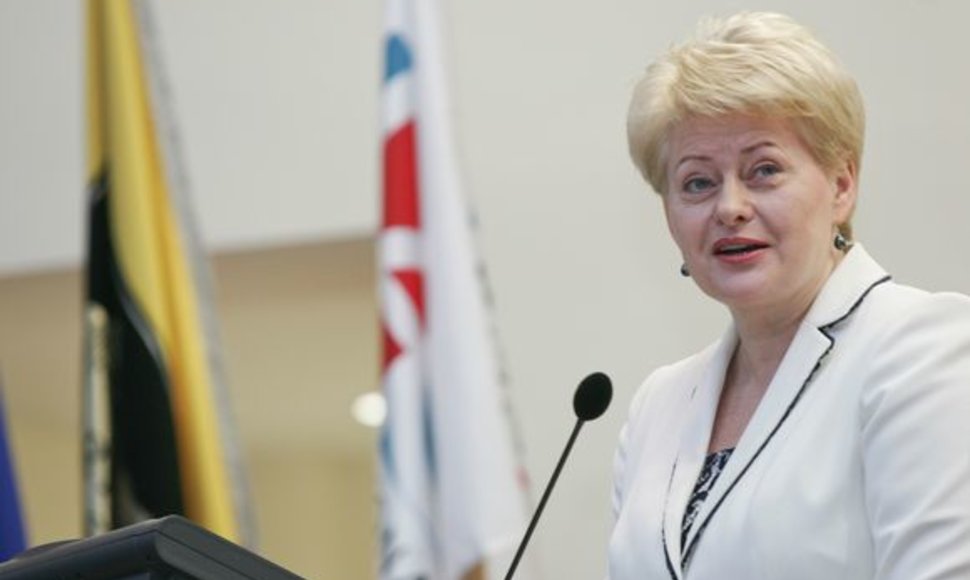 Dalia Grybauskaitė Pasaulio universitetų asociacijos kongreso atidaryme