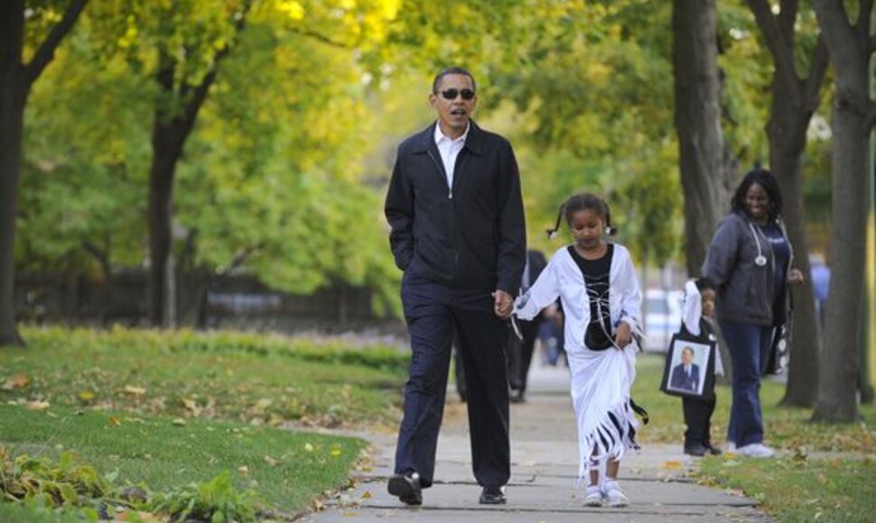 Barackas Obama su dukra