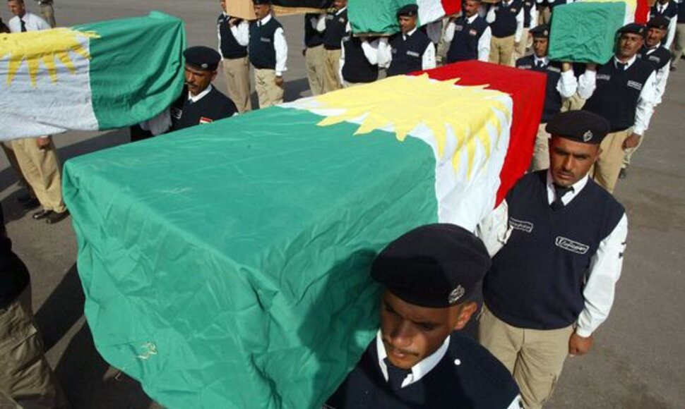 Karstuose – į Kurdistaną grąžinami palaikai
