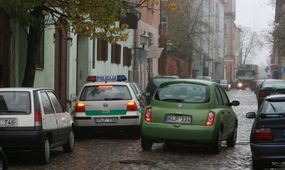 Už automobilių stovėjimą centrinėje miesto dalyje reikės mokėti nuo naujų metų.