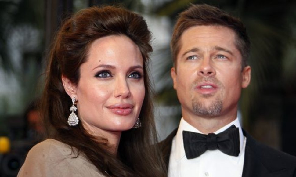 Bradas Pittas ir Angelina Jolie