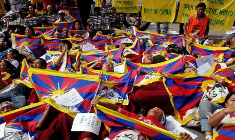 Tibeto aktyvistai