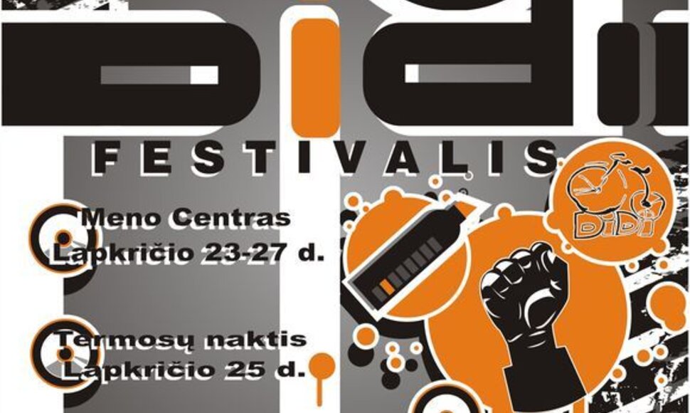 „DiDi“ festivalio plakatas