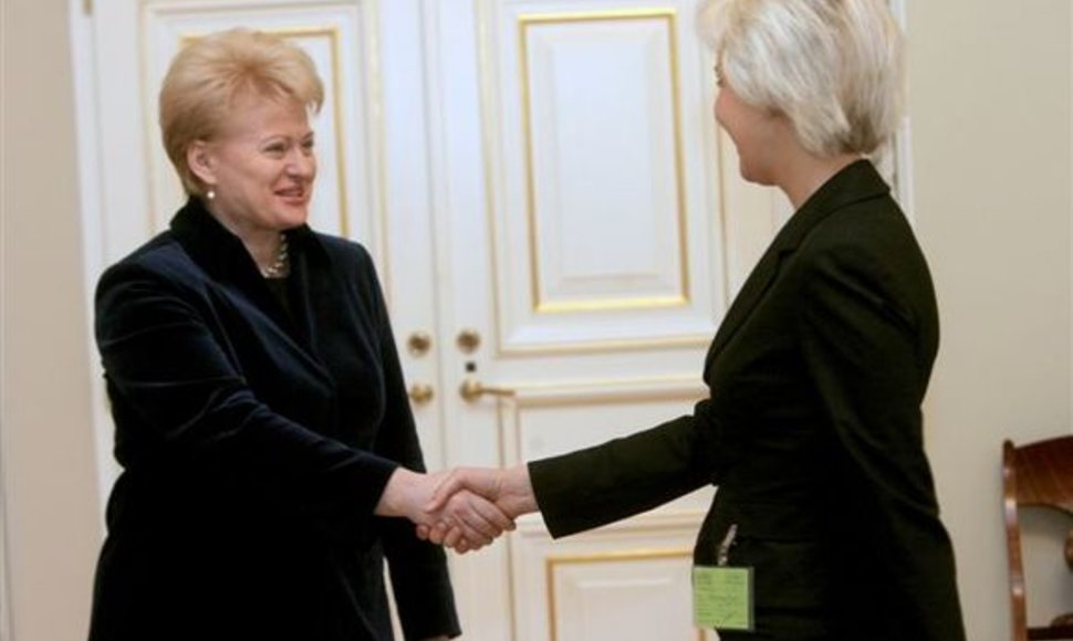 Dalia Grybauskaitė ir Diana Korsakaitė