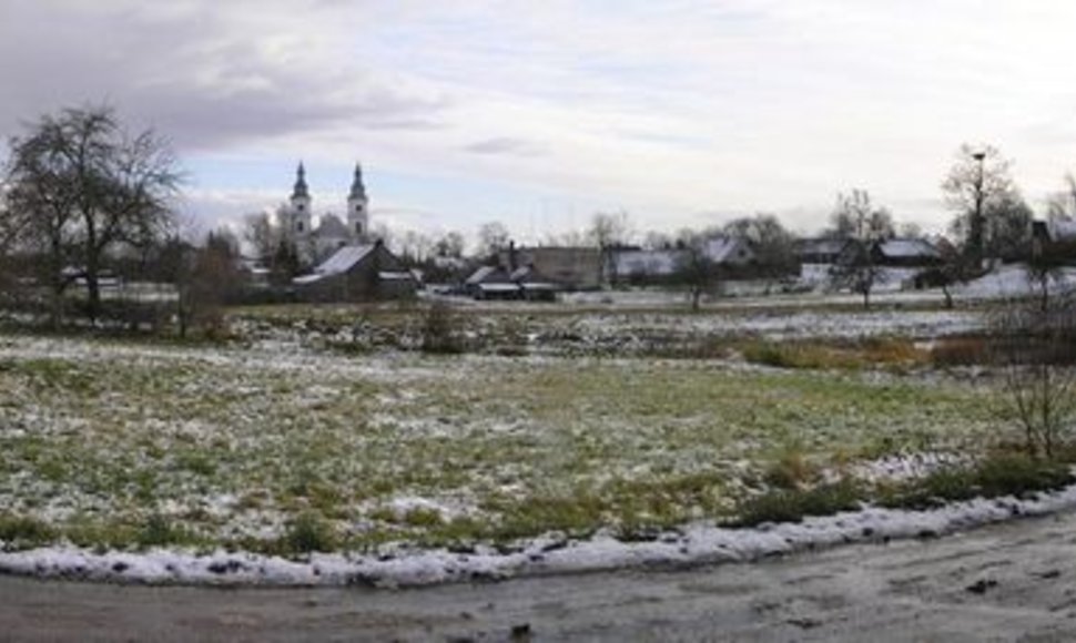 Žemaičių Kalvarijos miestelio panorama