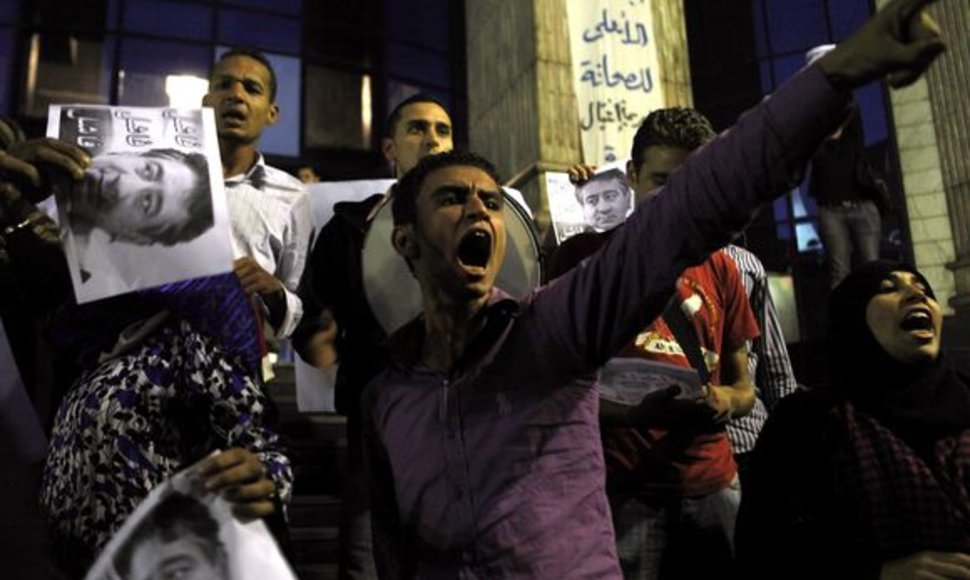 Egipte prasidėjo neramumai.