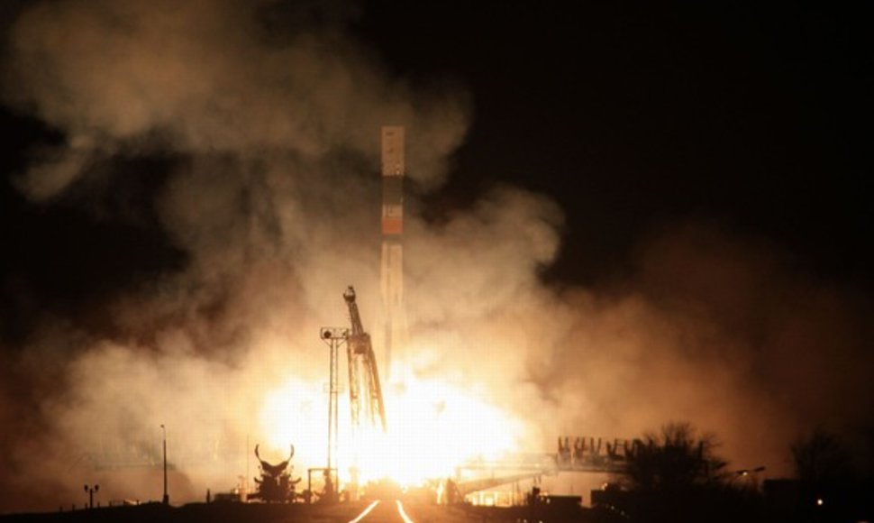 Rusijos krovininis kosminis laivas paleistas į orbitą.
