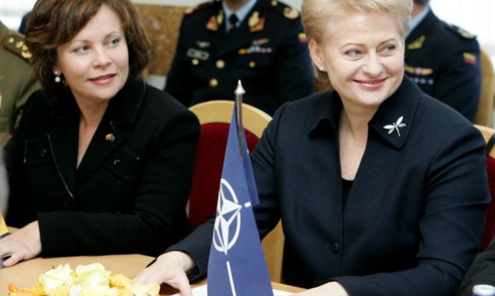 Rasa Juknevičienė ir Dalia Grybauskaitė