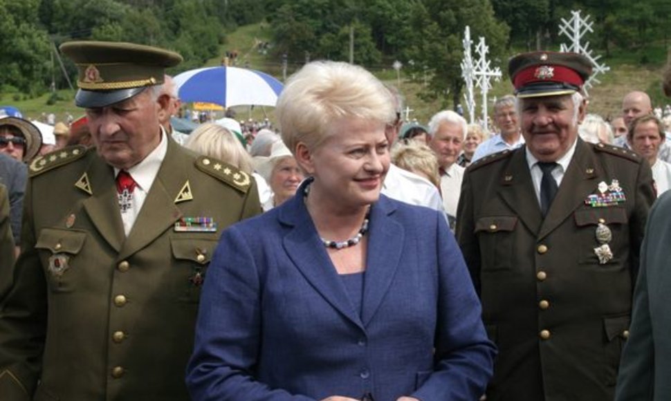 Dalia Grybauskaitė sąskrydyje „Su Lietuva širdy“