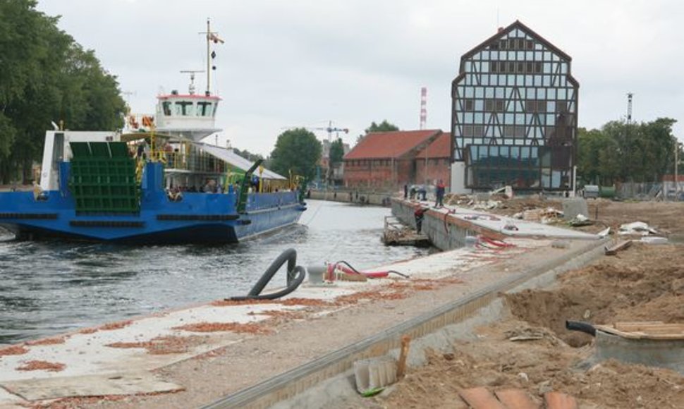 Klaipėdos meras viliasi, kad kitų metų šalies biudžete bus rasta lėšų Danės upės krantinių rekonstrukcijos užbaigimui. 