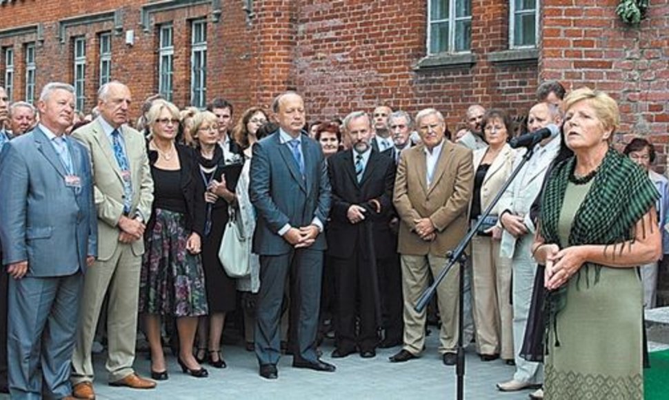 Į muzikos šventę Plungėje susirinko gausus būrys garbių svečių ir rėmėjų.