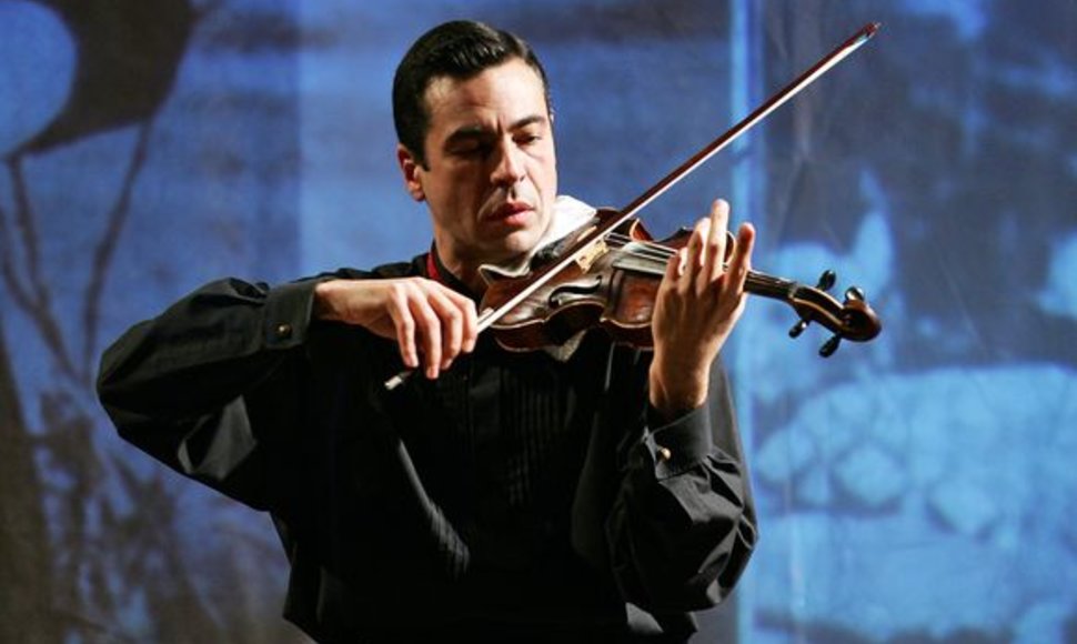 Smuikininkas Martynas Švėgžda