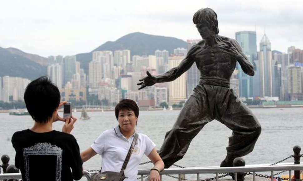 Bruce Lee statula