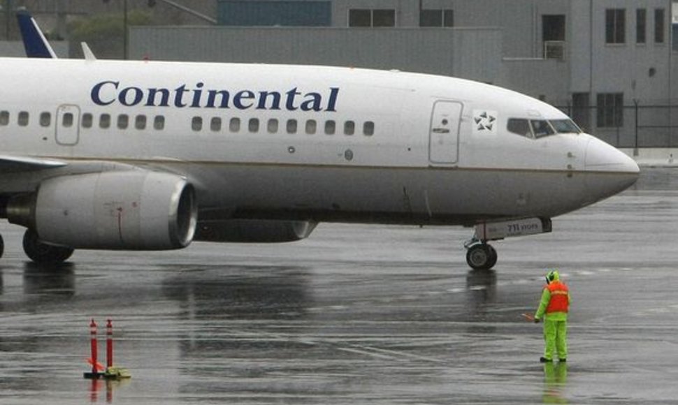 „Continental Airlines“ lėktuvas