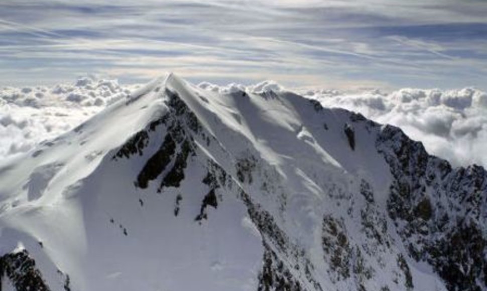 Mont Blanc – aukšiausia Europos viršukalnė (4807metrai)