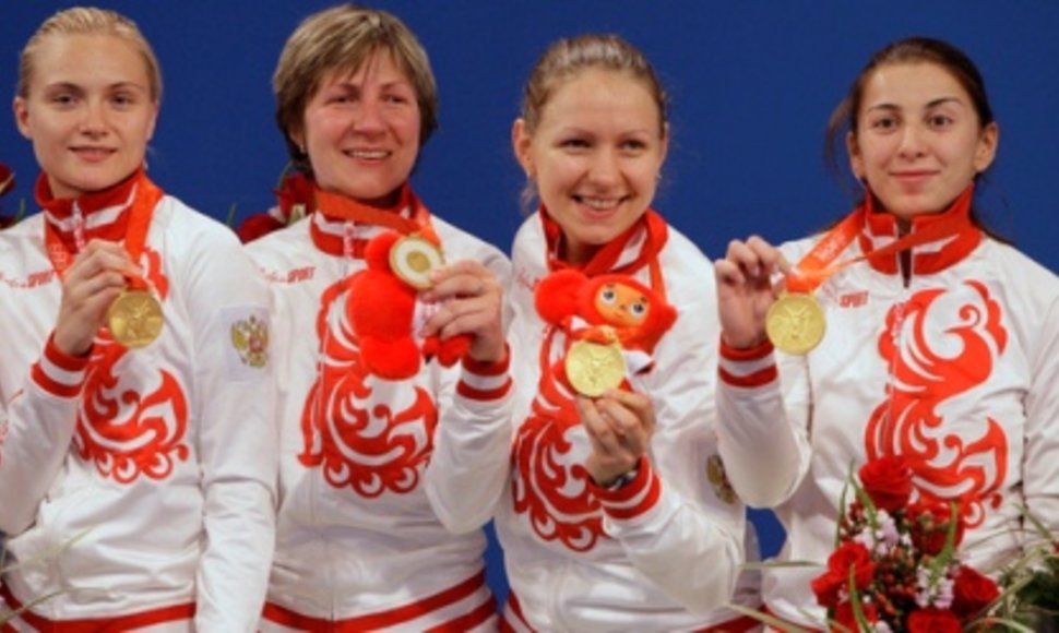 Olimpinė čempionė – Rusijos fechtavimo rinktinė