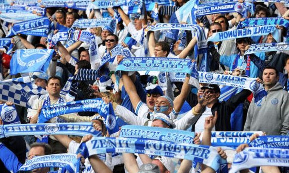 „Zenit“ rungtynėse – jokių moterų