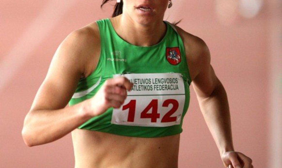 Olimpietė Rasa Drazdauskaitė 3000 metrų bėgime konkurenčių neturėjo