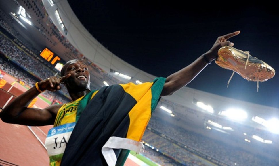Usainas Boltas tapo Pekino olimpiados dydvyriu