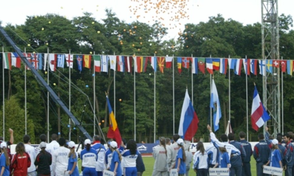 2005 metais Kaune vykusio Europos jaunimo čempionato atidarymas