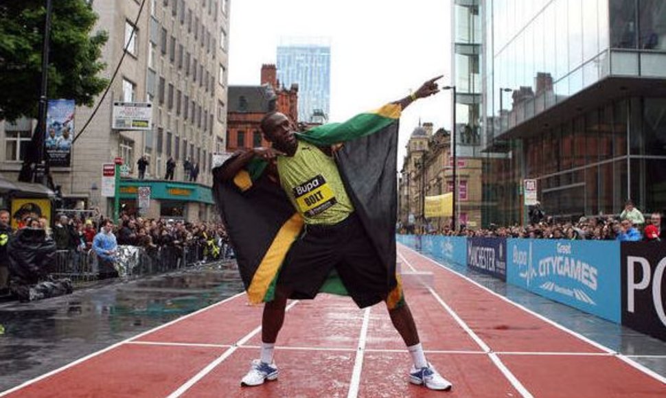 IAAF vadovas mano, kad Mančesteryje Boltas siekė tik dėmesio