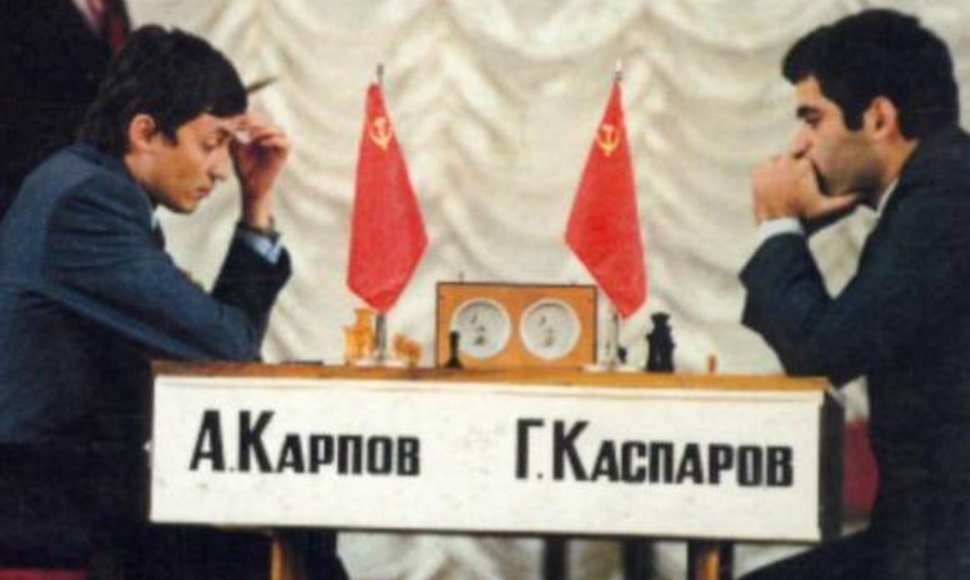 Gario Kasparovo ir Anatolijaus Karpovo dvikova prieš 25 metus