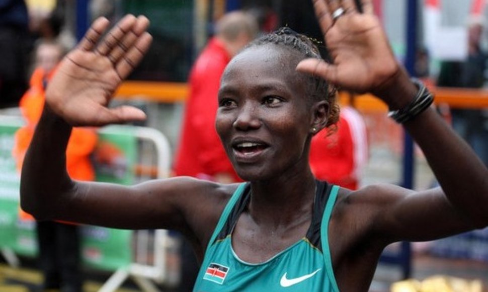 Pasaulio čempionė Mary Jepkosgei Keitany