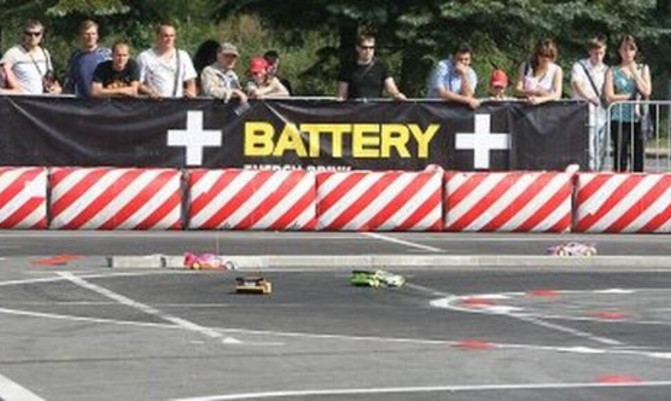 Mini automobiliai Vilniaus centre