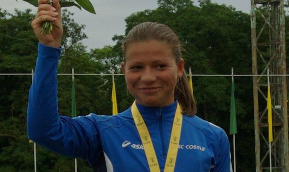 100 metrų distancijoje greičiausia buvo olimpietė Lina Grinčikai