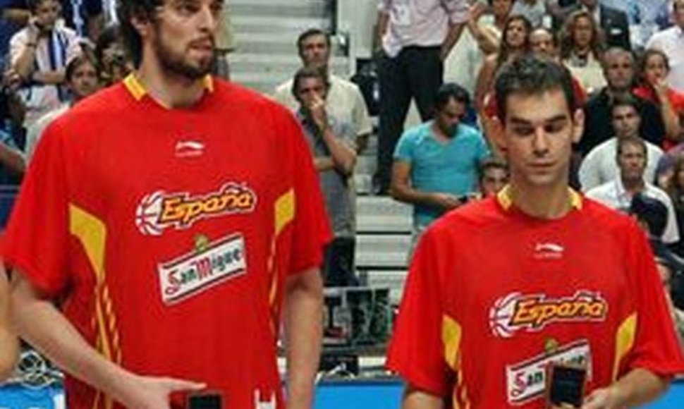 Pau Gasolis ir Jose manuelis Calderonas