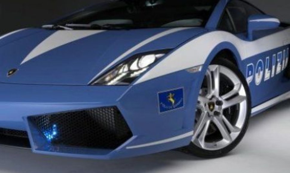 „Lamborghini Gallardo LP560-4” skirtas Italijos policijai