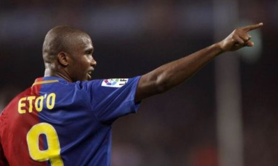 Prie rekordo labiausiai prisidėjo kamerūnietis Samuelis Eto'o