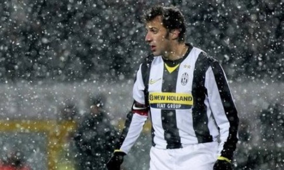 Savo komandos gretose A.Del Piero pasižymėjo jau 250 kartą