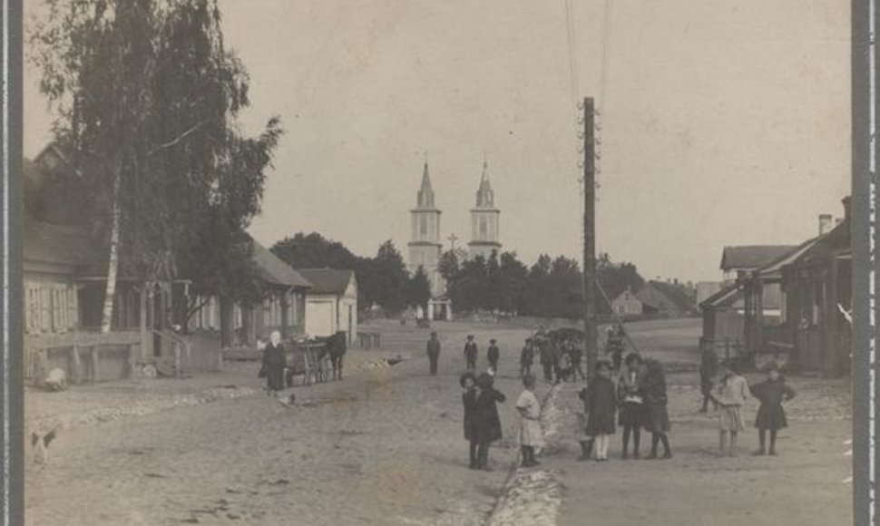Balbieriškio miestelis 1921 m. 