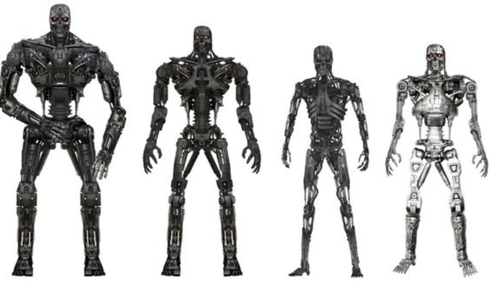 Filmo „Terminator Salvation“ robotai