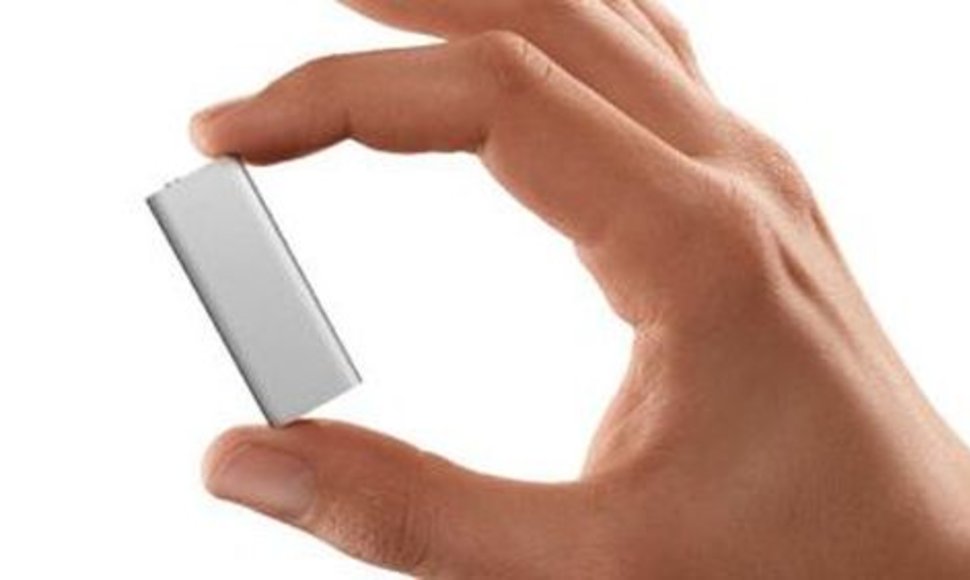 Naujasis "iPod Shuffle" grotuvas