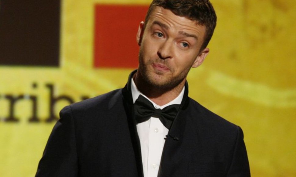 Dainininkas Justinas Timberlake'as